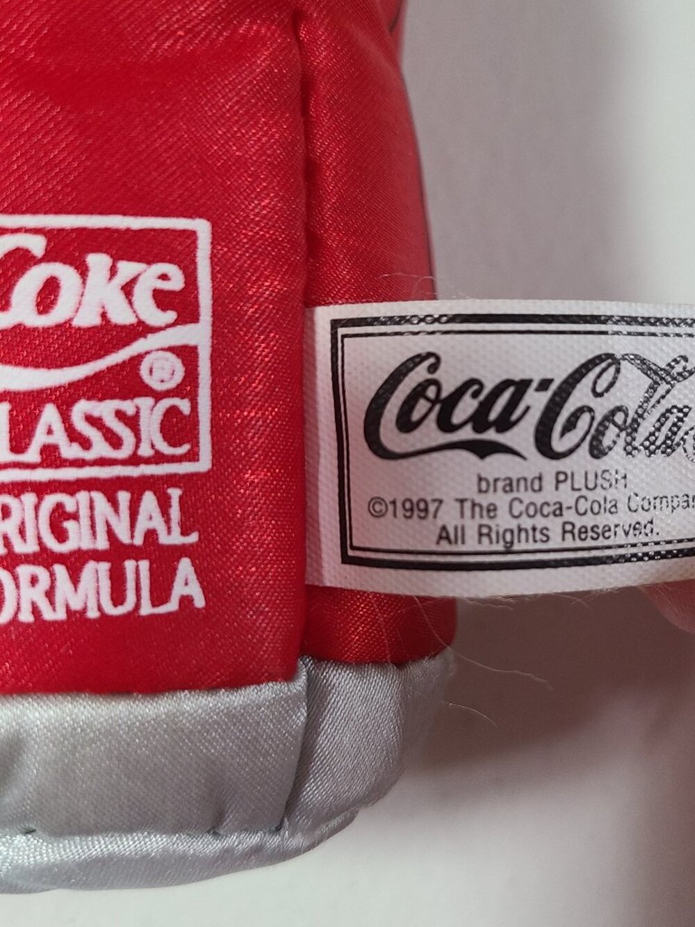 Coca Cola Monkey Plush & Bean Bag Soda Can Collectible Vintage 90's - Picture 4 of 11